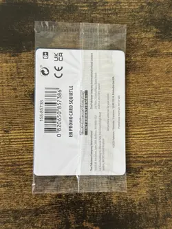 Pokemon Center Stamped Reverse Holo Squirtle Promo 007/165 Sealed Case Fresh - Image 2