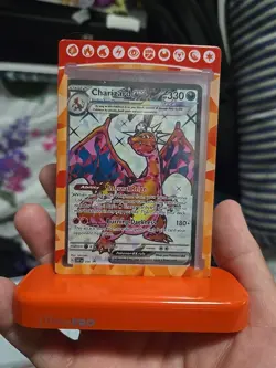Pokemon TCG Charizard ex Svp Black Star Holo Promo SVP056 NM - Image 1