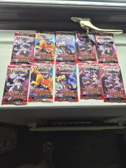 Pokemon TCG Destined Rivals Booster Packs - X10 - New and Fully Sealed - Image 1