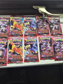 Pokemon TCG Destined Rivals Booster Packs - X10 - New and Fully Sealed - Image 2