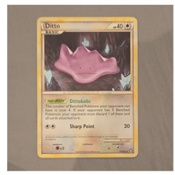 Pokemon TCG Ditto 17/102 2010 Basic 40HP English Shapeshifter Regular - Image 1