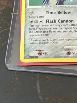 Dialga 1/130 | Diamond & Pearl | Holo Rare | Pokemon | 2007 HOLO BLEED - Image 3