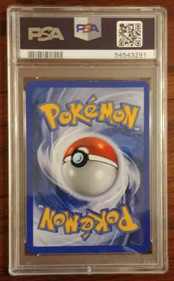 Mewtwo 2000 Pokemon Base 2 #10/130 NM PSA 7 Holo Rare - Image 2