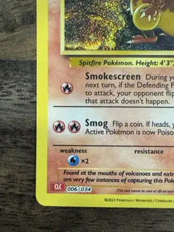 🔥 Magmar 006/034 CLC 🔥 Pokemon TCG Classic Collection NM Holo - Image 4
