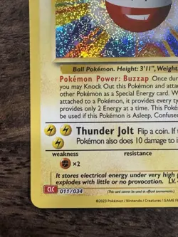 ⚡ Electrode 011/034 CLC ⚡ Pokemon TCG Classic Collection NM Holo - Image 4