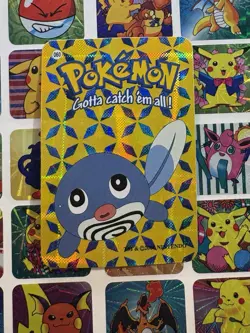 Pokemon 151 Vintage Pocket Monsters Vending HOLO Prism Sticker 2000 Nintendo - Image 2