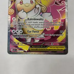 Pokemon Mega Audino EX 253/272 XY Fates Collide Full Art Holo Ultra Rare - Image 5