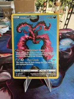Pokemon TCG - Galarian Moltres SWSH284 - Sword & Shield Promos - Full Art - Image 1