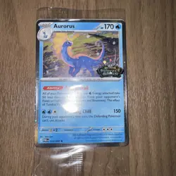 Aurorus 024/088 Cosmo Holo - Pokemon TCG: Perfect Order Stamped Promo Sealed - Image 1