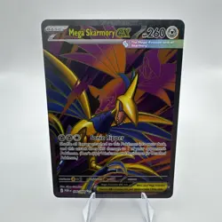 Mega Skarmory EX 106/088 Full Art Perfect Order Pokemon Fresh Pull - Image 1