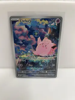 Pokemon TCG Clefairy Perfect Order 094/88 Illustration Rare Near Mint - Image 1