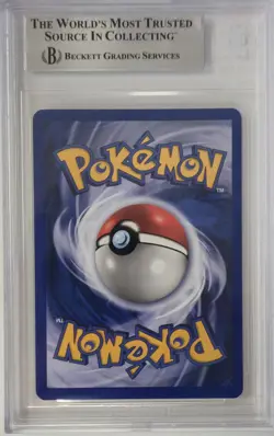 1999 Pokemon Base Unlimited Poliwrath Holo R #13 BECKETT 8.5 NM-MT+ - Image 2