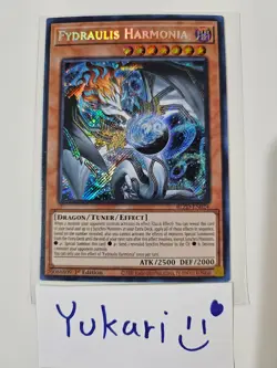 Fydraulis Harmonia (Secret Rare) BLZD-EN024 1st Edition mint Yugioh TCG - Image 1