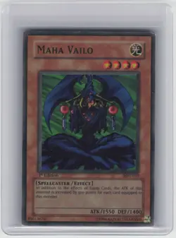 Maha Vailo - MRL-012 - Yugioh TCG -Super Rare - 1st Edition - MP - Image 1