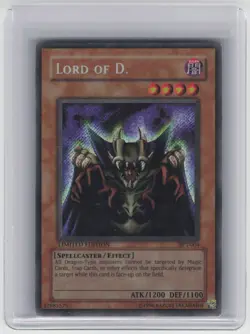 Lord of D. - BPT-004 - Yugioh TCG - Secret Rare - Limited Edition - LP - Image 1