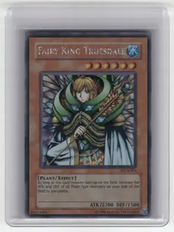 Fairy King Truesdale - WC4-001 - Yugioh! TCG - Secret Rare - Unlimited - LP - Image 1