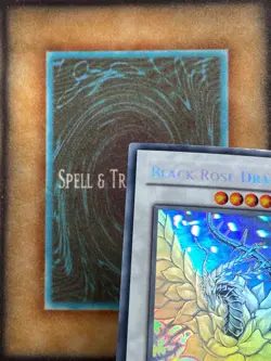 Yugioh Black Rose Dragon CSOC-EN039 Ghost Rare EURO ENGLISH PRINT LP - Image 4