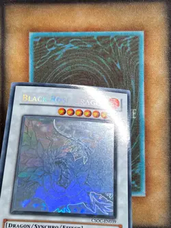 Yugioh Black Rose Dragon CSOC-EN039 Ghost Rare EURO ENGLISH PRINT LP - Image 5