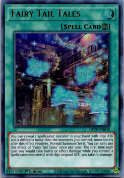 Fairy Tail Tales GFTP-EN010 - Ultra Rare - 1st Edition Near Mint Yugioh - Image 1