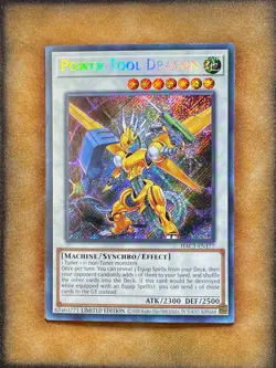 Yugioh Power Tool Dragon HAC1-EN177 Secret Rare Limited Edition NM - Image 1