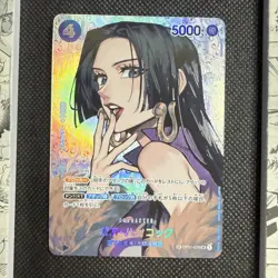 ONE PIECE Card Boa Hancock (SP Parallel) OP01-078 SRSP Kingdoms of Intrigue - Image 1