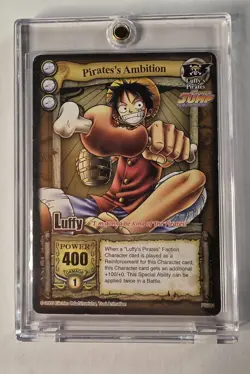 One Piece Luffy Promo PR001 - Pirate's Ambition - Image 1