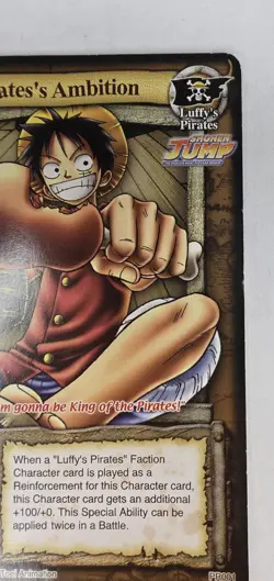 One Piece Luffy Promo PR001 - Pirate's Ambition - Image 4