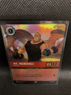 Mr. Incredible - Bob Parr - 215/204 - Epic - Disney Lorcana Wilds Unknown - Image 1