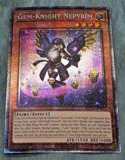 Yugioh Gem-Knight Nepyrim BLMM-EN021 Starlight Rare - NM/LP - Image 2