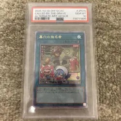 YuGiOh PSA10 Called by the Grave 25th Alt Art ARC Coll Japan TCG Rare - Image 1