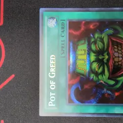 Yugioh LCJW-EN061 Pot of Greed Secret Rare 1st Edition NM - Image 3