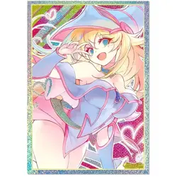 Dark Magician Girl Foil Card Sleeves (50 ct) - TCG/CCG Storage - YuGiOh - Image 1