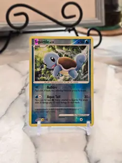 Pokemon TCG Squirtle - Secret Wonders (SW) Reverse Holofoil MP - Image 1