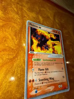 2005 POKEMON BLACK STAR PROMOS #031 MOLTRES EX-HOLO VINTAGE RARE NM - Grade PSA - Image 5