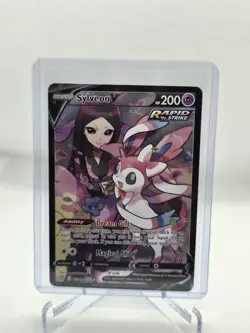 Pokemon TCG Sylveon V # TG14/TG30 Full Art Ultra Rare SWSH Brilliant Stars NM - Image 3