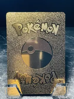 Blastoise Gold Display Card Pokemon TCG - Image 2