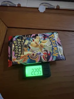 Extra Heavy Pokemon Ascended Heroes Booster Pack (22.95g)- potential god packU! - Image 1