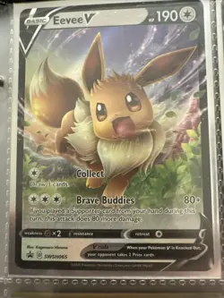 Eevee Evolutions V Promo Complete SWSH 9 Card Set Eeveelutions Pokemon TCG NM - Image 3