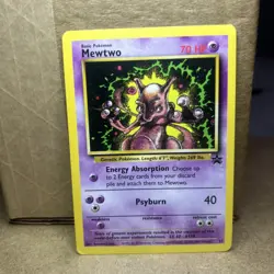 Pokemon TCG Mewtwo 14 Black Star Promo - Image 1