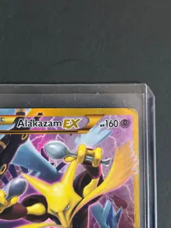 Pokemon TCG 2016 XY Fates Collide Alakazam Ex Secret Rare Moderately Played - Image 3