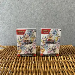 Pokemon TCG Scarlet Violet Prismatic Evolutions Booster Bundle Box Lot Of 2 - Image 1