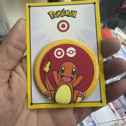 Charmander Pokemon BUTTON - TARGET Limited Edition PROMO- New - Image 2
