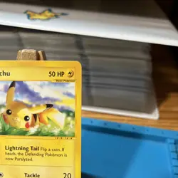 Pikachu 124/165 - Expedition Base Set - Common Pokemon - NM - Non Holo CLEAN! - Image 4