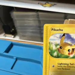 Pikachu 124/165 - Expedition Base Set - Common Pokemon - NM - Non Holo CLEAN! - Image 5