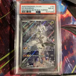 Pokemon TCG N's Reshiram 167/159 Illustration Rare Journey Together - Image 1