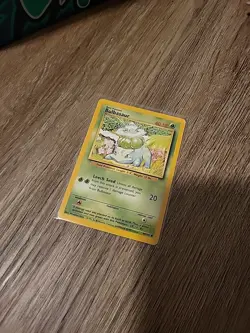 BULBASAUR - Base Set - 44/102 - Common - Pokemon Card - Unlimited Edition - LP - Image 1