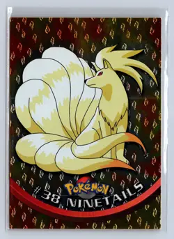 1999 Topps Pokemon TV Animation Foil Ninetails #38 - Image 1
