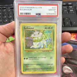 Bulbasaur Pokemon TCG Classic Venusaur 001/032 Holo PSA 10 English 2023 - Image 1