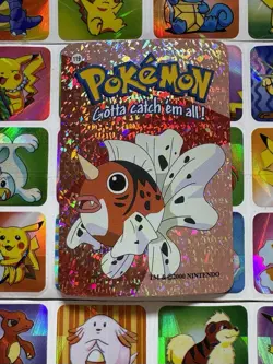 Pokemon 151 Vintage Pocket Monsters Vending HOLO Prism Sticker 00 Nintendo - Image 2