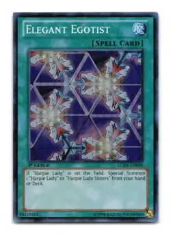 Elegant Egotist - LCJW-EN098 1st Edition Super Rare - YuGiOh-LP - Image 1